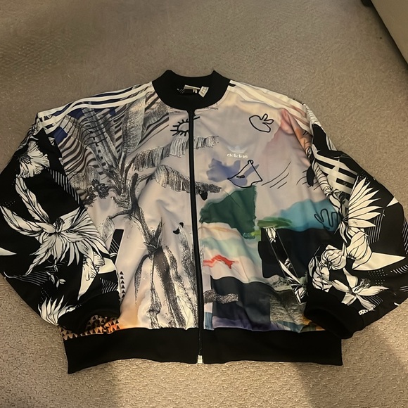 ADIDAS X FARM RIO Jacket women's small - Picture 5 of 7